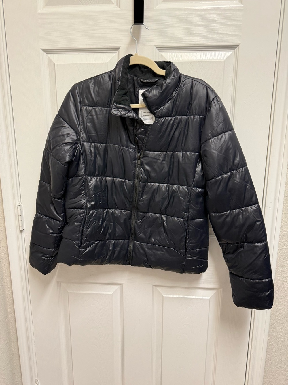 GAP Black Quilted Coldcontrol Puffer Jacket
